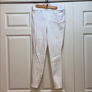 White Spanx Skinny Jeans